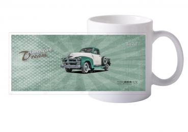 Keramiktasse mit Motiv von Pickup KTaPu2020-21